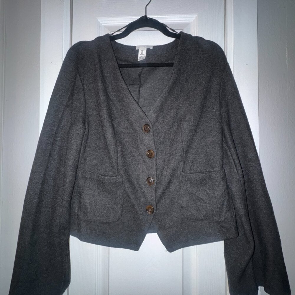 🖤✨ H&M Cropped Cardigan | Size L ✨🖤 - Picture 5 of 12